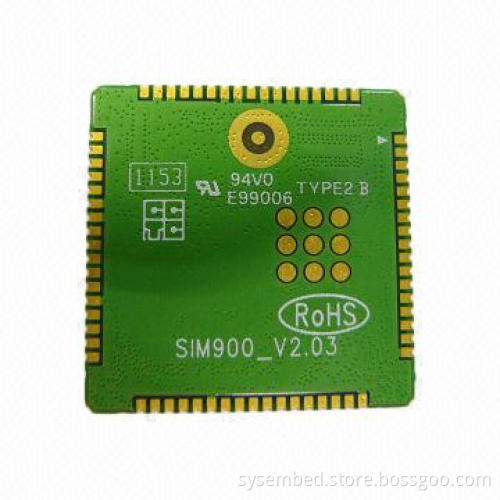 Dual-band GSM GPRS Module, SMT Type, Sized 24* 24 * 3mm